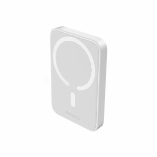 Powerbank Baseus Magnetic Mini Air PPCXM06A 6000mAh 20W z kablem Simple Series USB-C - biały
