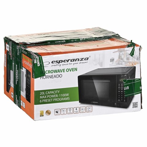 ESPERANZA KUCHENKA MIKROFALOWA HORNEADO EKO009 (OUTLET)