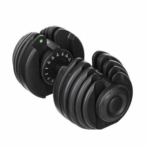 Hantel żeliwny regulowany automat 24 kg REBEL ACTIVE (OUTLET)