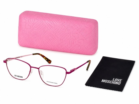 Damskie oprawki Love Moschino MOL552 8CQ Cherry