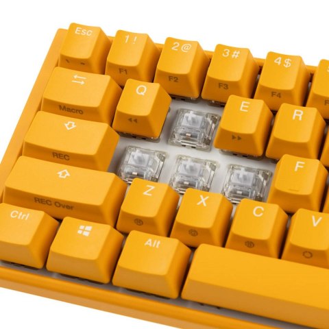 Klawiatura gamingowa Ducky One 3 MINI Yellow GATA-1746 RGB LED - MX-Clear (US)