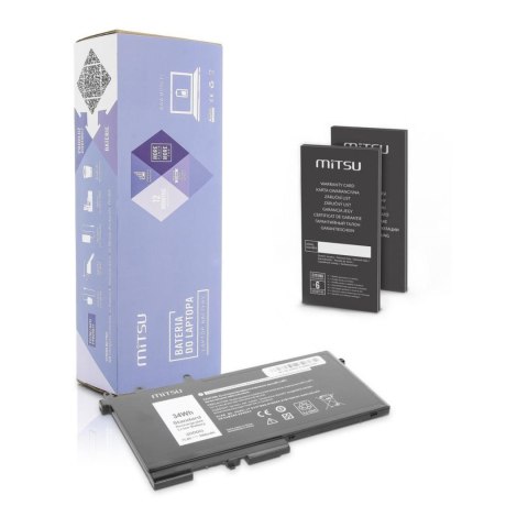 Bateria Mitsu do notebooka Dell Latitude E5280, E5480, E5580, 5280, 5480, 5495, 5580, 3DDDG (11.4V) (3000 mAh)