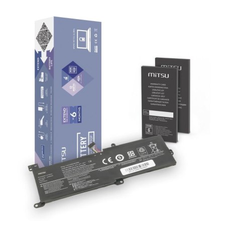 Bateria Mitsu do notebooka Lenovo IdeaPad 320, L16L2PB2 (7.4V-7.6V) (4100 mAh)