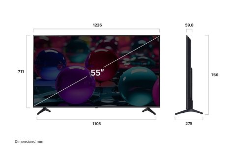 Telewizor 55" LG 55UA73003LA