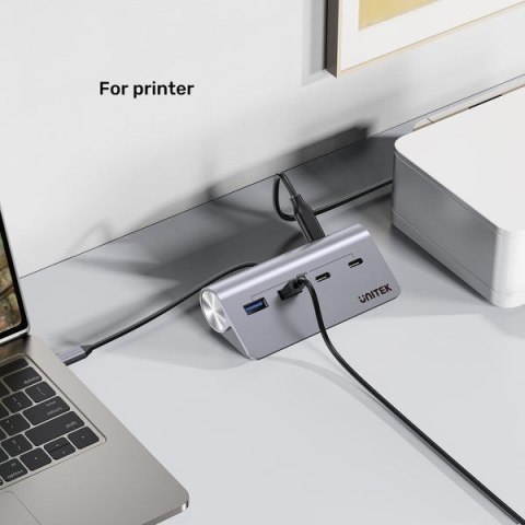 UNITEK HUB ALUMINIOWY USB-A/C 2X USBA 2X USBC 5GBP