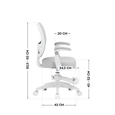 Fotel obrotowy Junior 3.1 Grey