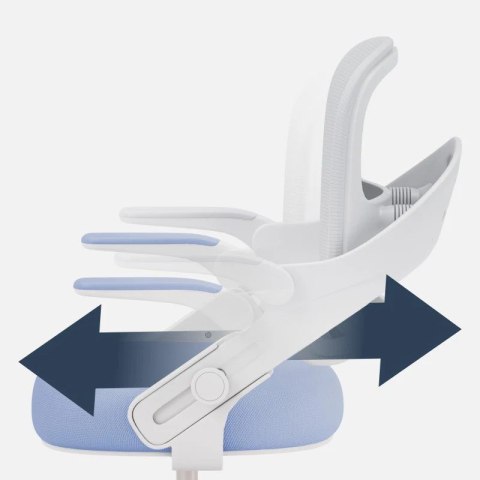 Fotel obrotowy Junior 4.3 Blue-Grey