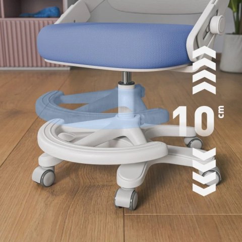 Fotel obrotowy Junior 4.3 Blue-Grey