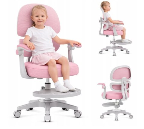 Fotel obrotowy Junior 4.4 Pink