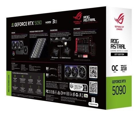 Karta graf. ASUS ROG ASTRAL RTX 5090 32GB OC BTF G.