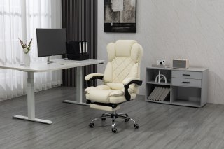 Activejet Fotel biurowy YK7416 beżowy (OUTLET)