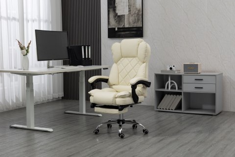 Activejet Fotel biurowy YK7416 beżowy (OUTLET)