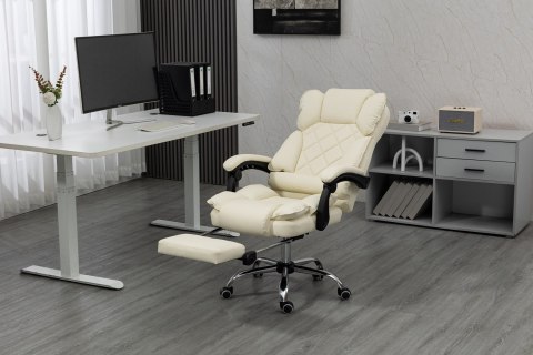 Activejet Fotel biurowy YK7416 beżowy (OUTLET)