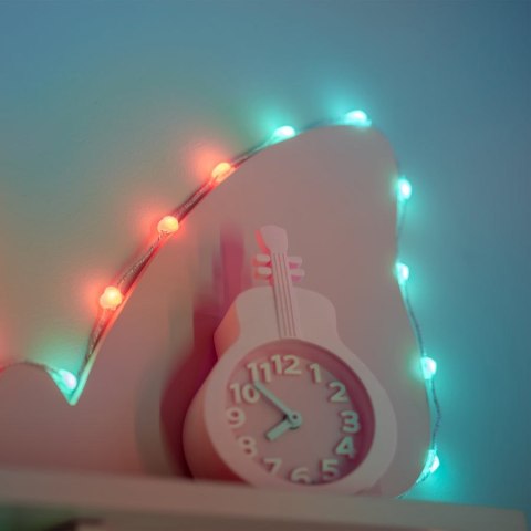 Twinkly Candies - 200 Lampki w kształcie serc RGB LEDs, zielony przewód, USB-C (OUTLET)