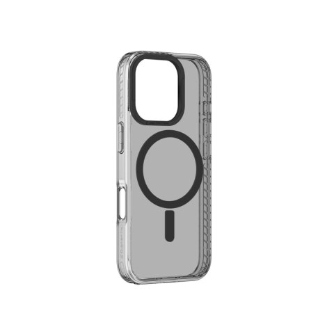 Etui silikonowe z pierścieniem magnetycznym do iPhone 16 Pro Titan Pro Mag Case - czarne