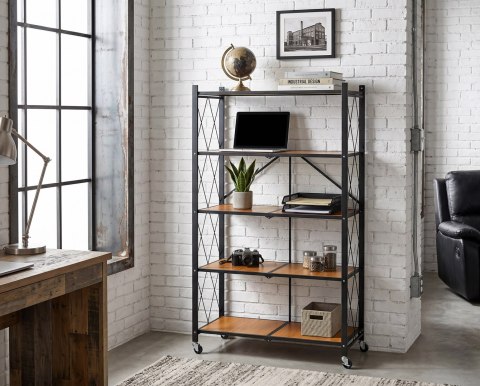 Regał składany BEVEL 5 poziomów LOFT