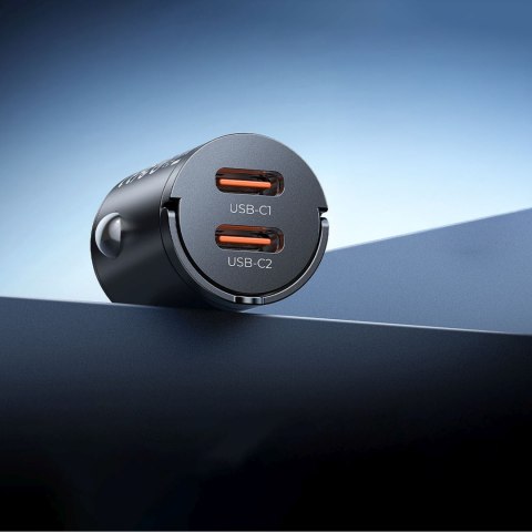 Ładowarka samochodowa USB-C 30W - czarna