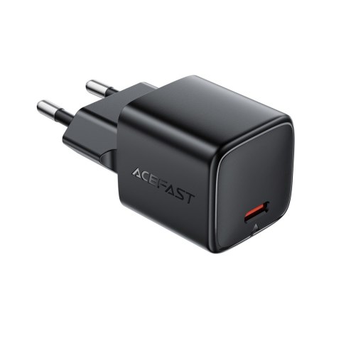 Ładowarka sieciowa USB-C GaN PD 20W - czarna