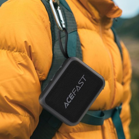 Mini głośnik bezprzewodowy wodoodporny K4 Go Bluetooth IPX7 - czarny