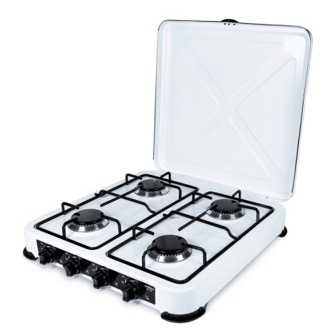 PROMIS KUCHENKA GAZOWA KG400B 4-PALNIKOWA,BIAŁA (OUTLET)