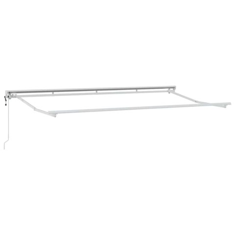Rama markizy bordowy 400 x 200 cm Poliester z powłoką PU