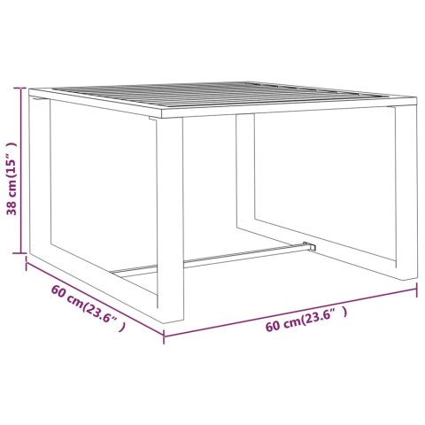 9-cz. zestaw mebli ogrodowych, poduszki, aluminium, antracyt