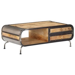 VidaXL Stolik kawowy, 100x50x35 cm, lite drewno mango