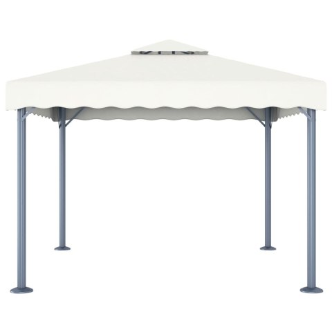 Altana, 300 x 300 cm, kremowa, aluminium