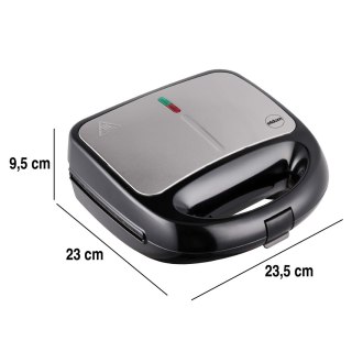 ELDOM OPIEKACZ WIELOFUNKCYJNY 5 IN 1 ST250 850W WYMIENNE PŁYTY: SANDWICH, GRILL, GOFRY, ORZESZKI, MINI PĄCZKI