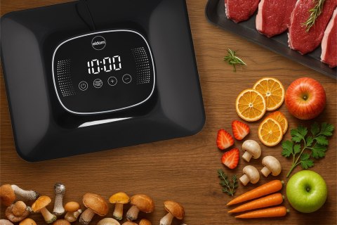 ELDOM SUSZARKA DO GRZYBÓW, WARZYW I OWOCÓW SG520 400W REGULACJA TEMP. 35-70 STOPNI,5IĘĆ DUŻYCH TAC 32X25 CM , TIMER 05-24 H