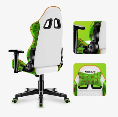 Fotel gamingowy Huzaro Ranger 6.0 Pixel White