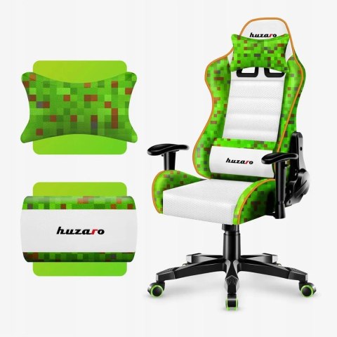 Fotel gamingowy Huzaro Ranger 6.0 Pixel White