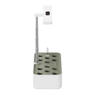 GREENBLUE INTELIGENTNY SYSTEM WEWNĘTRZNEJ UPRAWY ROŚLIN, DONICZKA SMART, POJEMNOŚĆ 4L, NA 12 ROŚLIN, DIODY LED FULL SPECTRUM