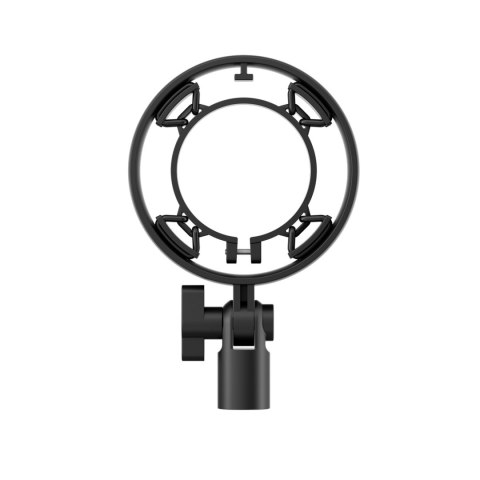 Mikrofon dynamiczny gamingowy przewodowy USB XLR RGB - czarny