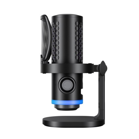 Mikrofon gamingowy przewodowy USB-C RGB ENC - czarny
