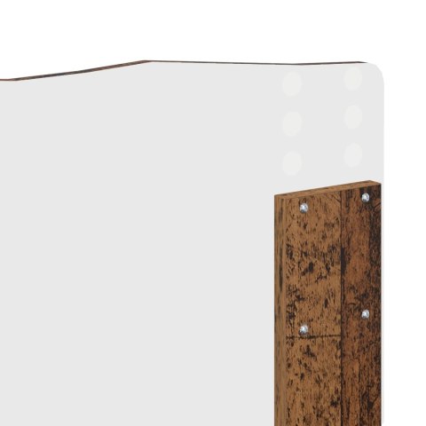 Ramka łóżka Stare drewno 150 x 200 cm Lite drewno sosnowe