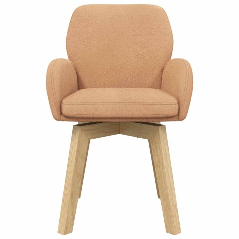 Krzesła jadalne 6 pcs Bouclé Beżowy 59 x 57 x 85 cm