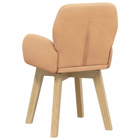 Krzesła jadalne 6 pcs Bouclé Beżowy 59 x 57 x 85 cm