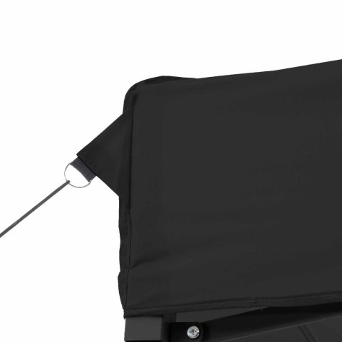 Namiot Imprezowy Czarny 292 x 580 x 315 cm Materiał Oxford