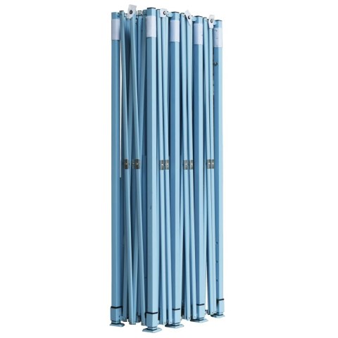 Składany namiot imprezowy, 3 x 9 m, biały