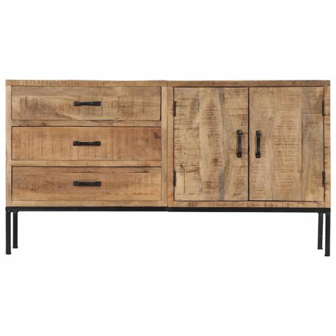 Szafka, 140x35x75 cm, lite drewno mango