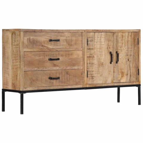 Szafka, 140x35x75 cm, lite drewno mango