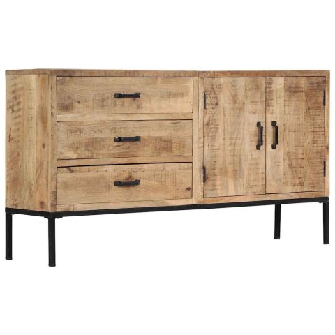 Szafka, 140x35x75 cm, lite drewno mango