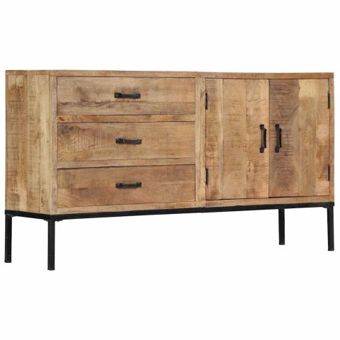 Szafka, 140x35x75 cm, lite drewno mango