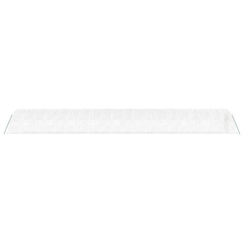 Szklarnia ze stalową ramą, biała, 100 m², 20x5x2,3 m