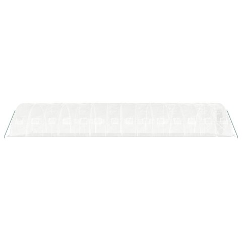 Szklarnia ze stalową ramą, biała, 70 m², 14x5x2,3 m