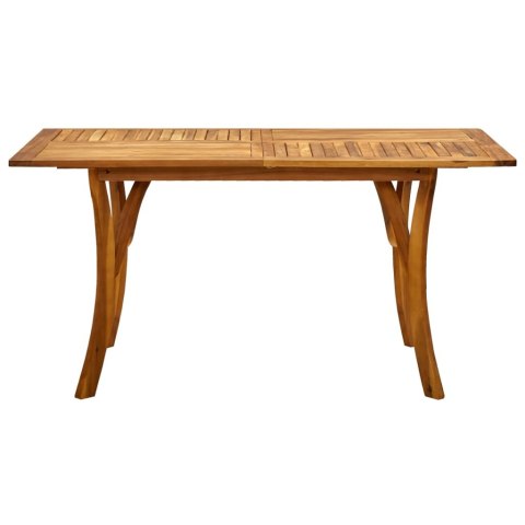 7-częściowy zestaw mebli ogrodowych, brązowy