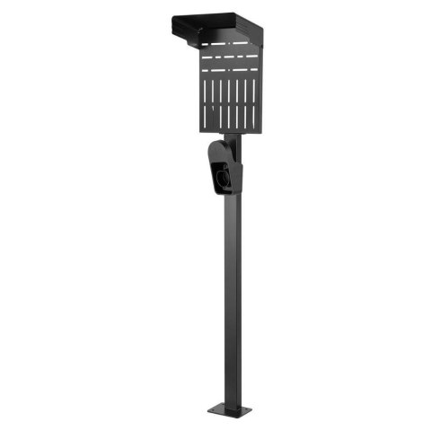 Stojak zewnętrzny do ładowarek samochodowych EV oraz PHEV Maclean MCE456 stalowy, 15kg max