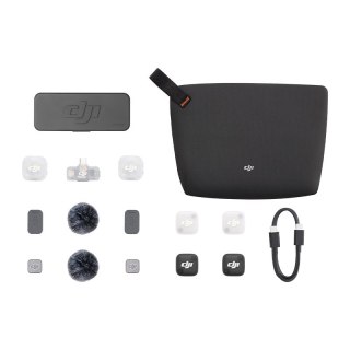 System mikrofonów bezprzewodowych DJI Mic Mini 2 (2 TX + 1 Mobile RX + Etui ładujące)