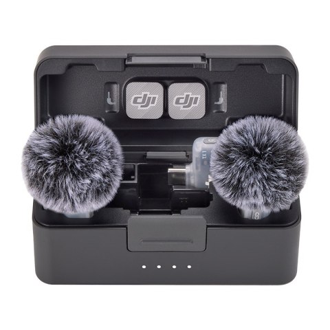 System mikrofonów bezprzewodowych DJI Mic Mini 2 (2 TX + 1 Mobile RX + Etui ładujące)